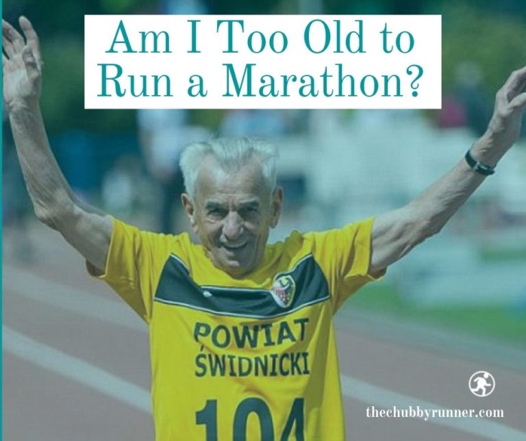 am i too old to run a marathon