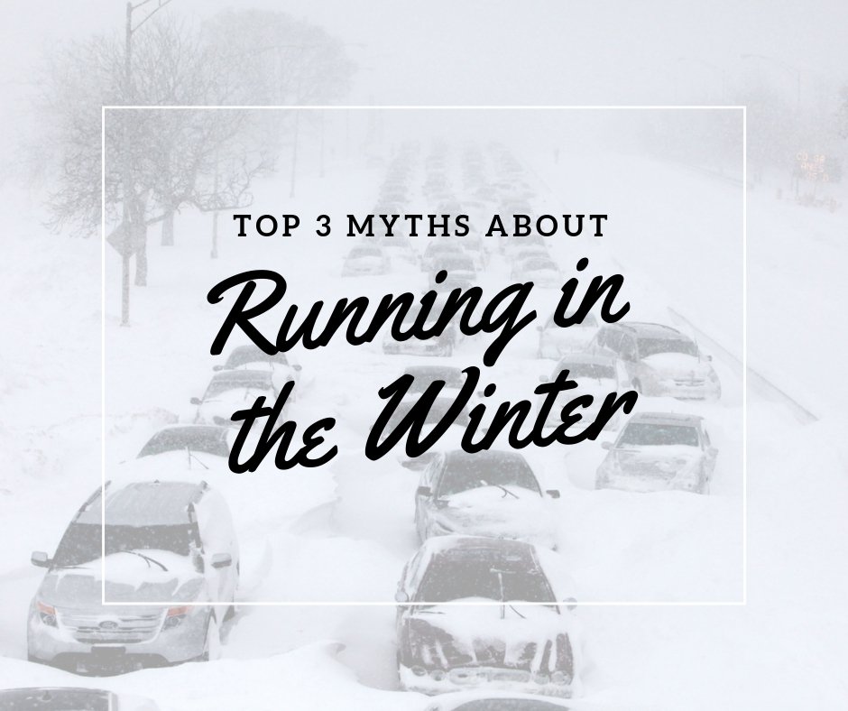 top 3 myths about running in the winter