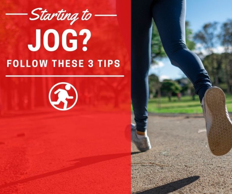 starting to jog